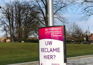 Oldenzaal Promotie - A0 lantaarnpaalborden