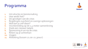 webinar Rabo Financieel gezond de crisis door