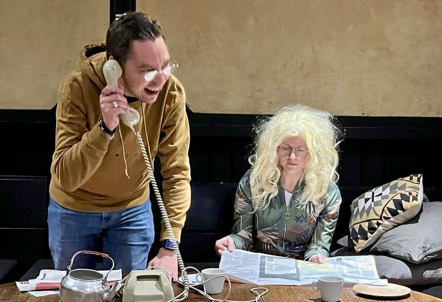 Open lessen improvisatietheatergroep Proces Verbaal